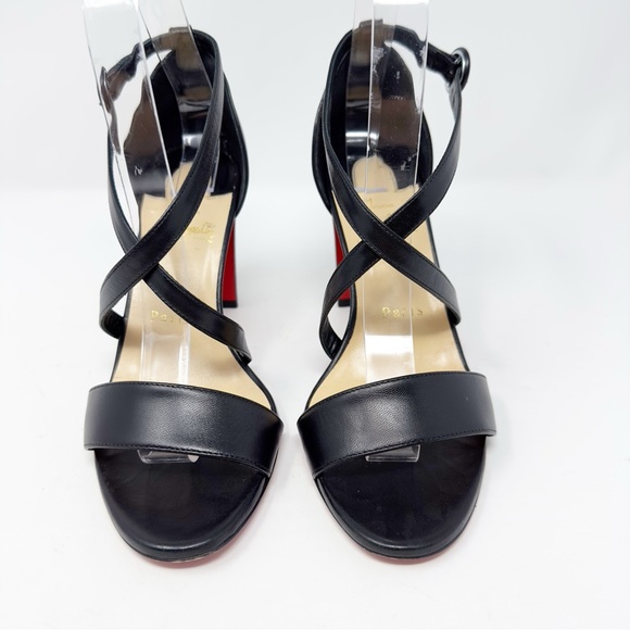 Christian Louboutin Loubi Bee 85 Sandals Heels - Picture 3 of 13